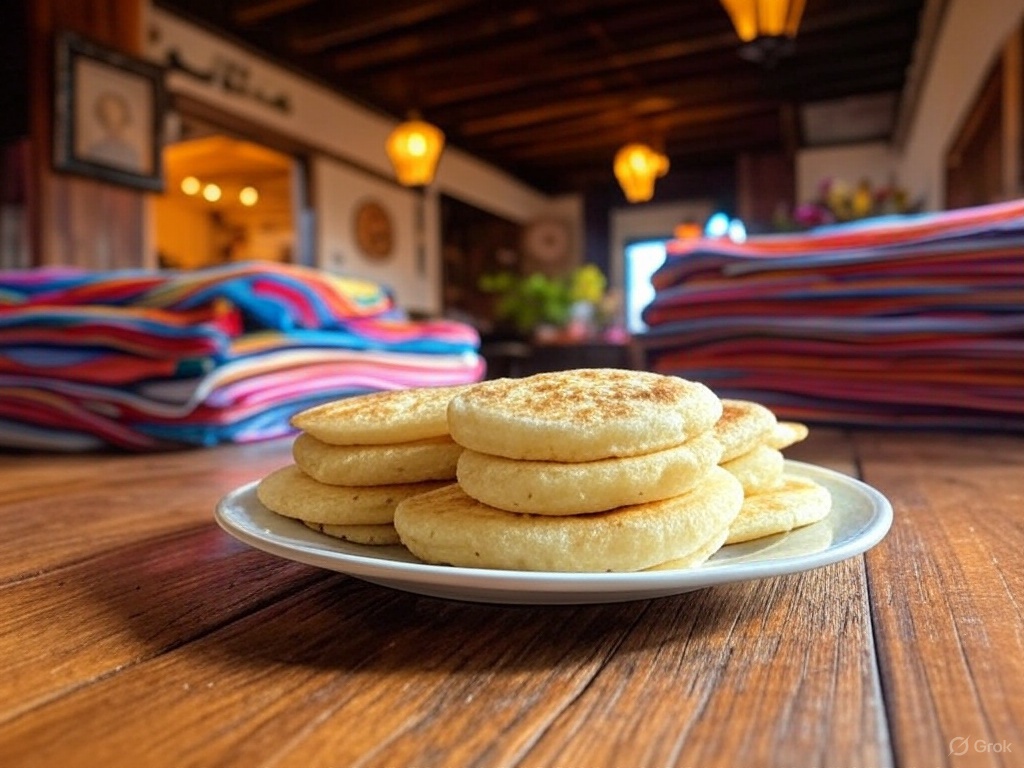 Arepa con Queso